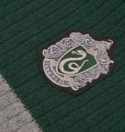 Warner Bros Slytherin Quidditch Knitted Adult Jumper -Warner Bros 1000254554 slith mens wool jumper zoom