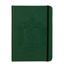 Warner Bros Personalised Slytherin Crest Embossed Journal