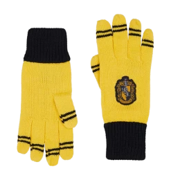 Warner Bros Hufflepuff Crest Gloves