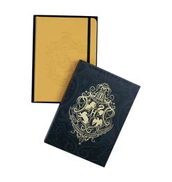 Warner Bros Personalised Hufflepuff Crest Embossed Journal -Warner Bros 1266404 03