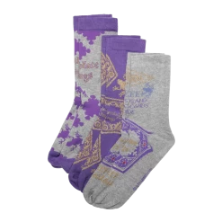 Warner Bros Chocolate Frog 3pk Socks