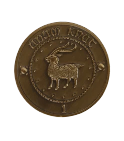 Warner Bros Set Of Gringotts Bank Coins -Warner Bros Gringotts Bank Three Coin Box004