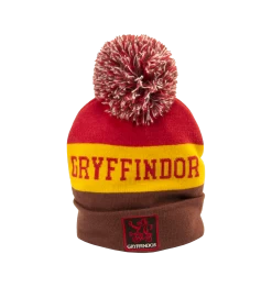Warner Bros Gryffindor Mascot Pom Beanie