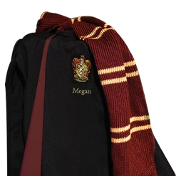 Warner Bros Kids Personalised Gryffindor Robe -Warner Bros GryffindorScarf2