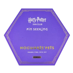 Warner Bros First Edition Hogwarts Pets Enamel Pins Set -Warner Bros HPTPins Pets 01