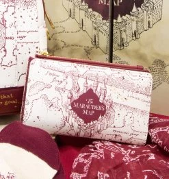 Warner Bros Loungefly Marauder's Map Wallet -Warner Bros MMap product Wallet