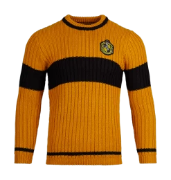 Warner Bros Hufflepuff Quidditch Jumper