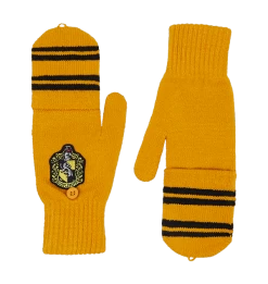 Warner Bros Hufflepuff Knitted Mitten Capped Gloves -Warner Bros PL00010384 2 7939c463 c557 4bea abf3 df5e7242d788