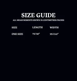 Warner Bros Gym Sports Towel -Warner Bros Size Guide Athleisure Towel