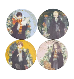 Warner Bros Yume Hogwarts Students Coasters