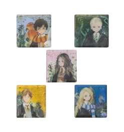 Warner Bros Yume Hogwarts Students Magnet Set