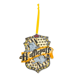Warner Bros Hufflepuff Crest Hanging Ornament