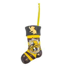 Warner Bros Hufflepuff Stocking Hanging Ornament