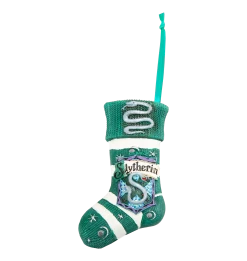 Warner Bros Slytherin Stocking Hanging Ornament