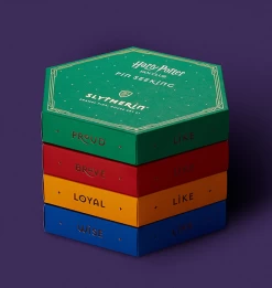 Warner Bros Second Edition Slytherin Enamel Pins Set -Warner Bros slyth boxstack